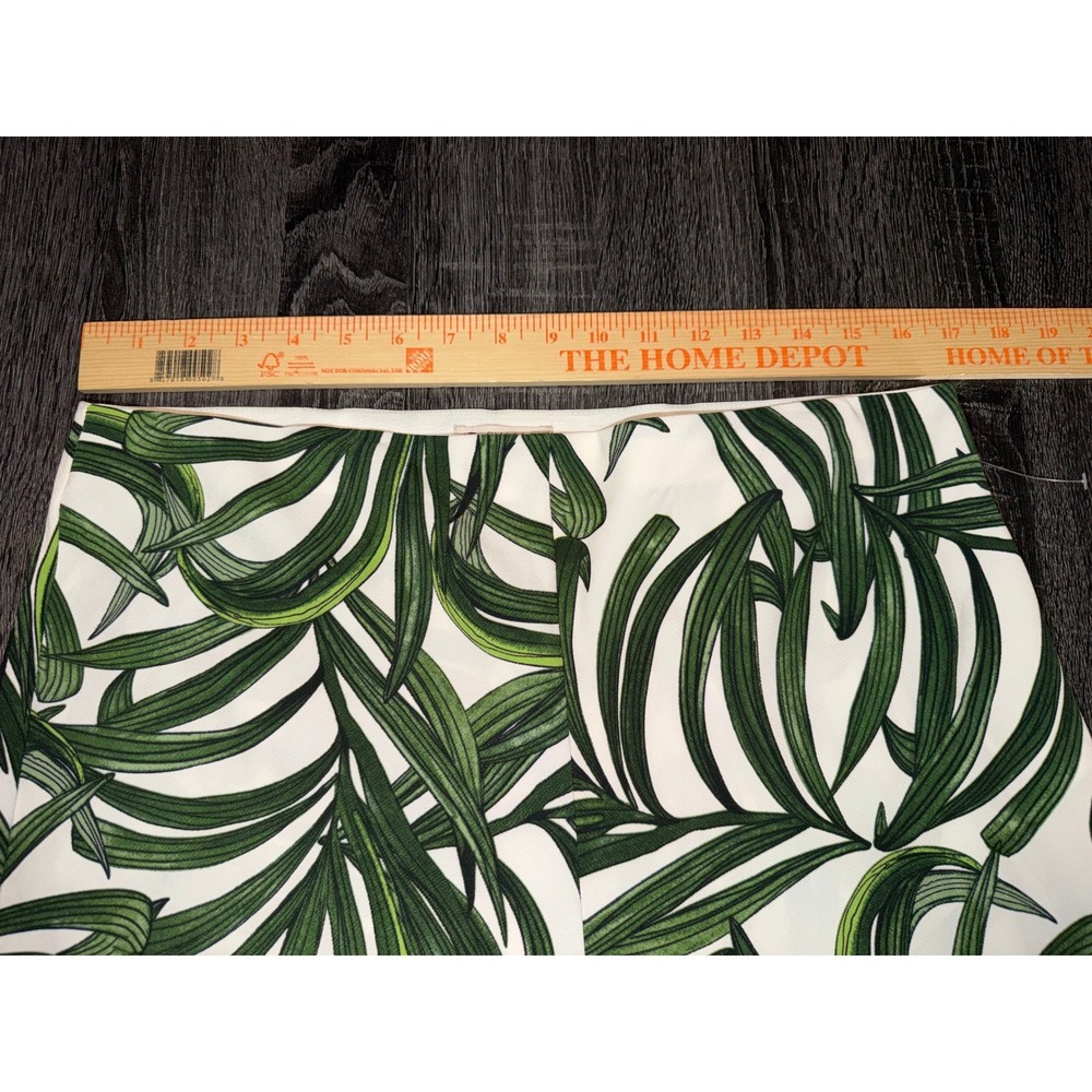 Eliane Rose NEW Tropical Palm Leaf Two Piece Set  Top‎ Skirt Resort Wear Size L - Picture 12 of 14